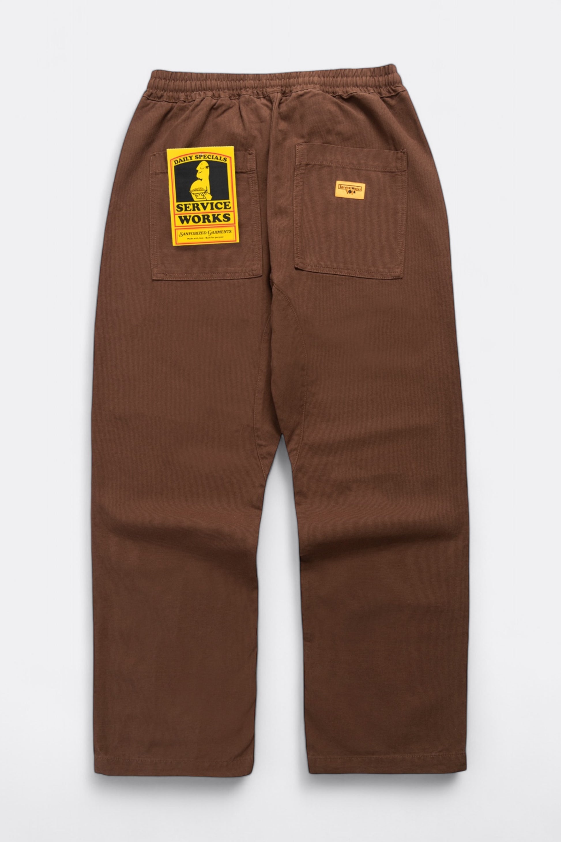 Pantalon Service Works - Classic Chef Pants (Brown)