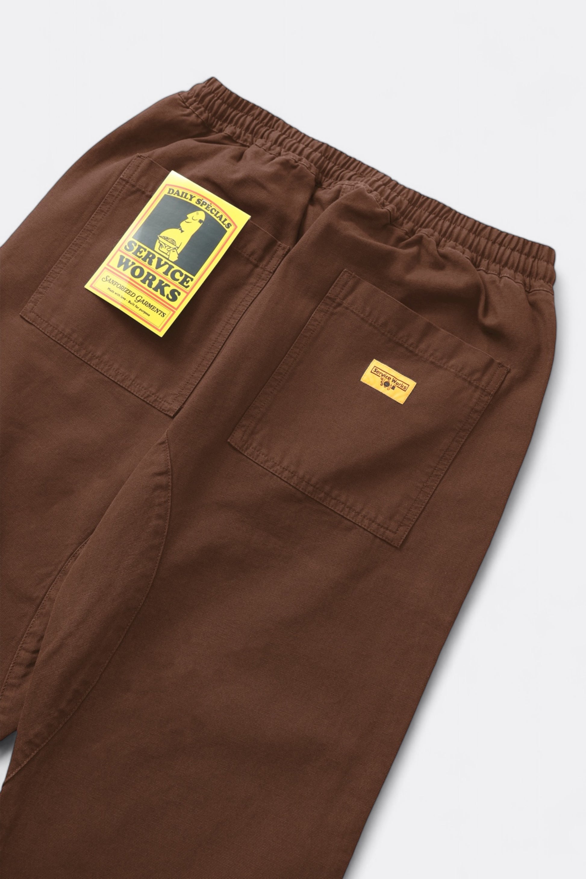 Pantalon Service Works - Classic Chef Pants (Brown)