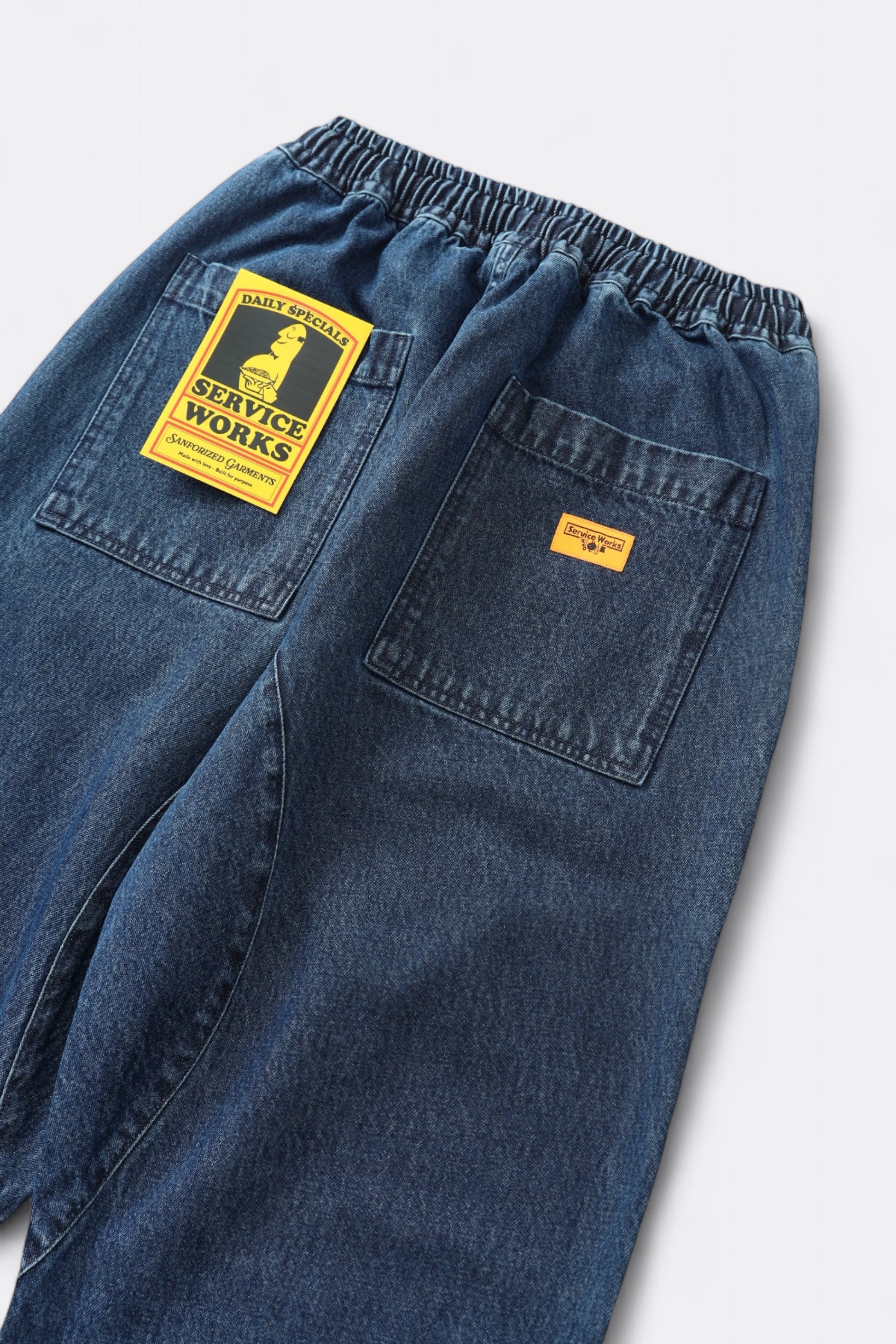 Pantalon Jeans Service Works - Classic Chef Pants (Indigo Denim)