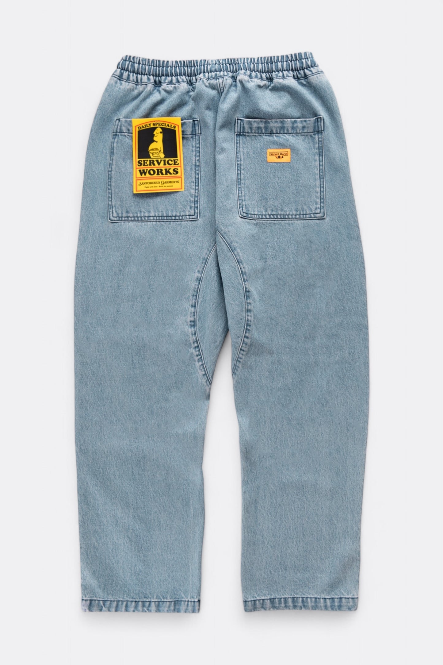 Pantalon Jeans Service Works - Classic Chef Pants (Light Washed Denim)