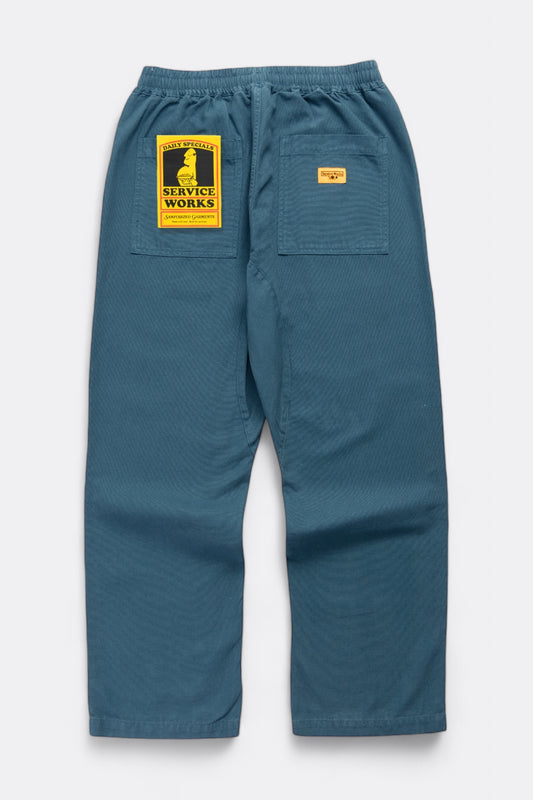 Pantalon Service Works - Classic Chef Pants (Petrol)