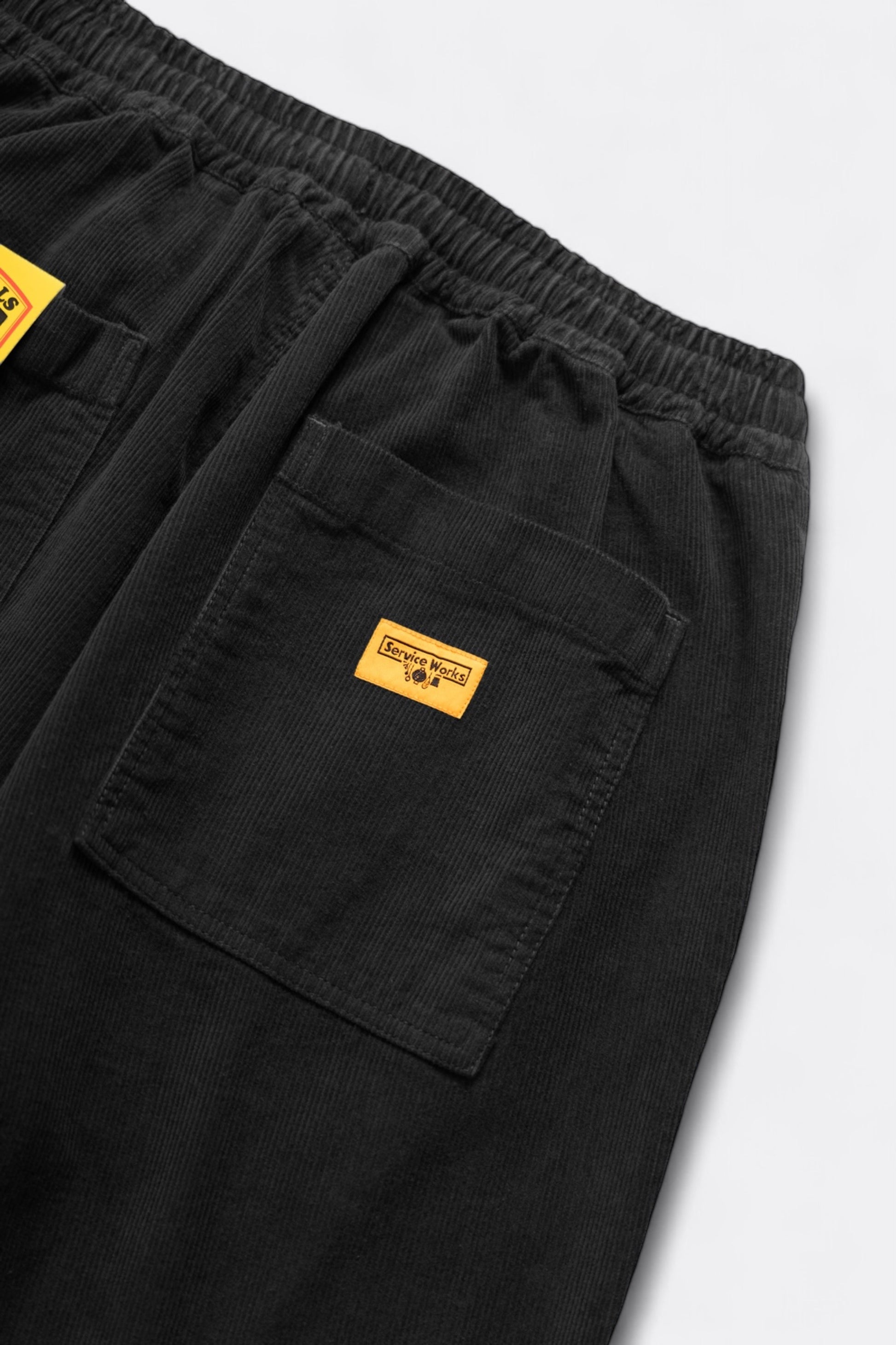 Pantalon velours côtelé Service Works - Corduroy Chef Pants (Black)