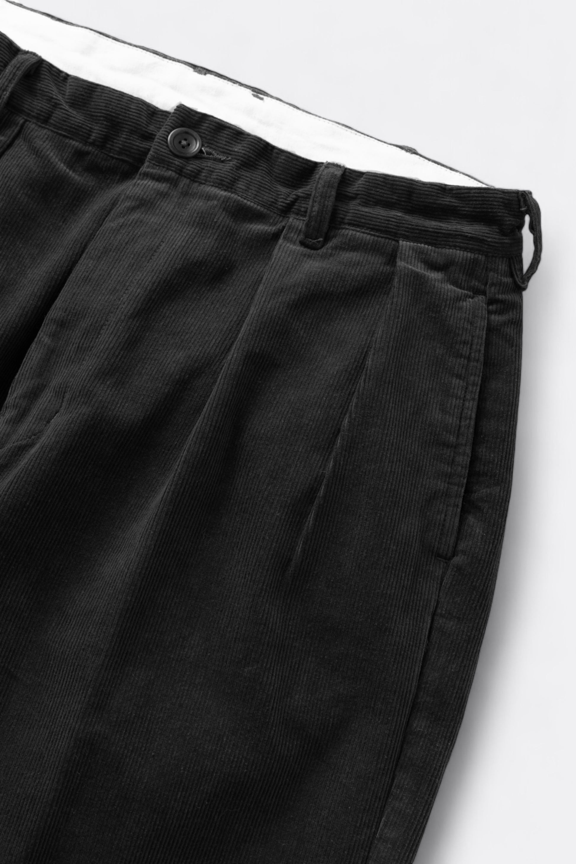 Pantalon velours côtelé Service Works - Corduroy Part Timer Pant (Black)