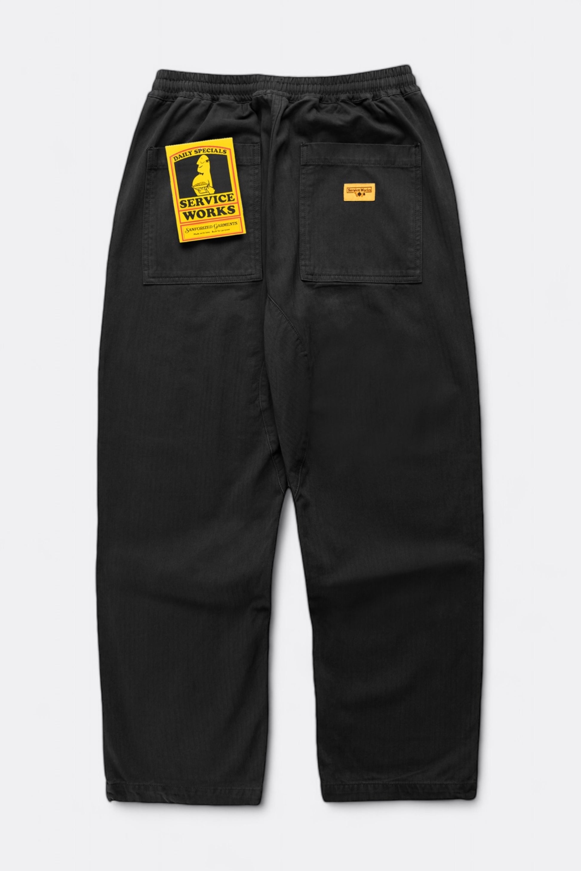 Pantalon Service Works - Herringbone Chef Pants (Black)