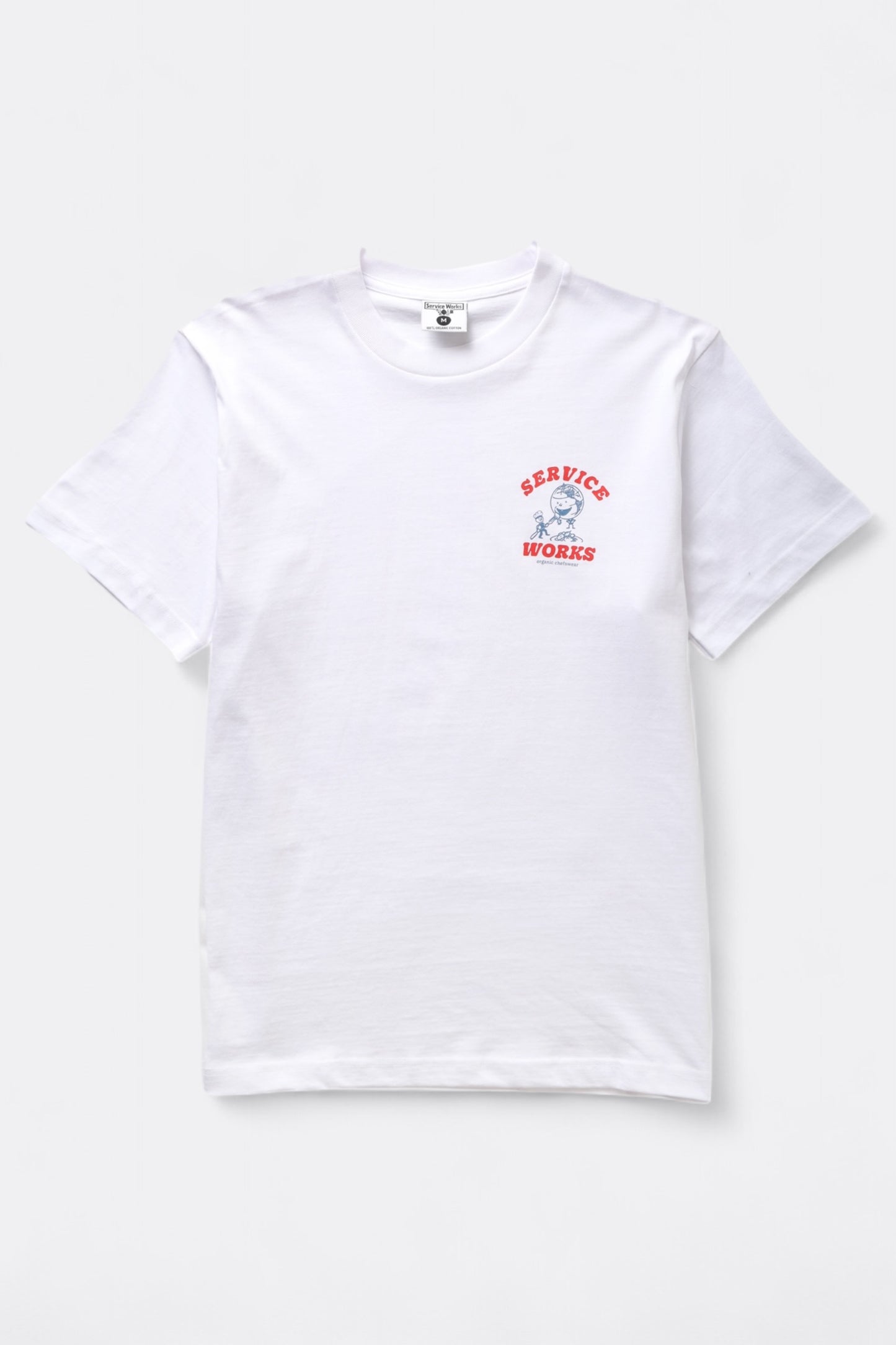 T-Shirt Service Works - Organic Chefswear Tee (White)