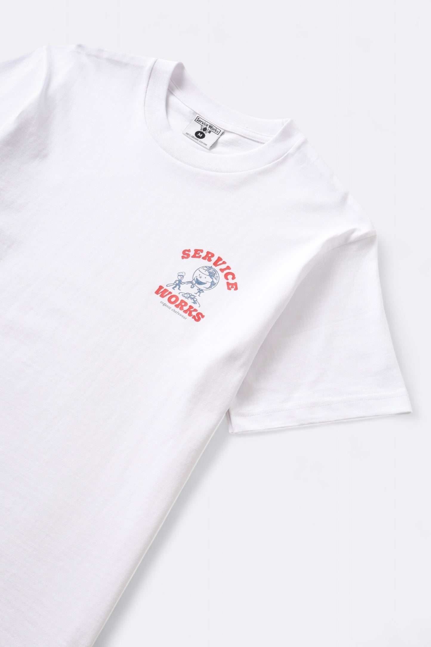 T-Shirt Service Works - Organic Chefswear Tee (White)