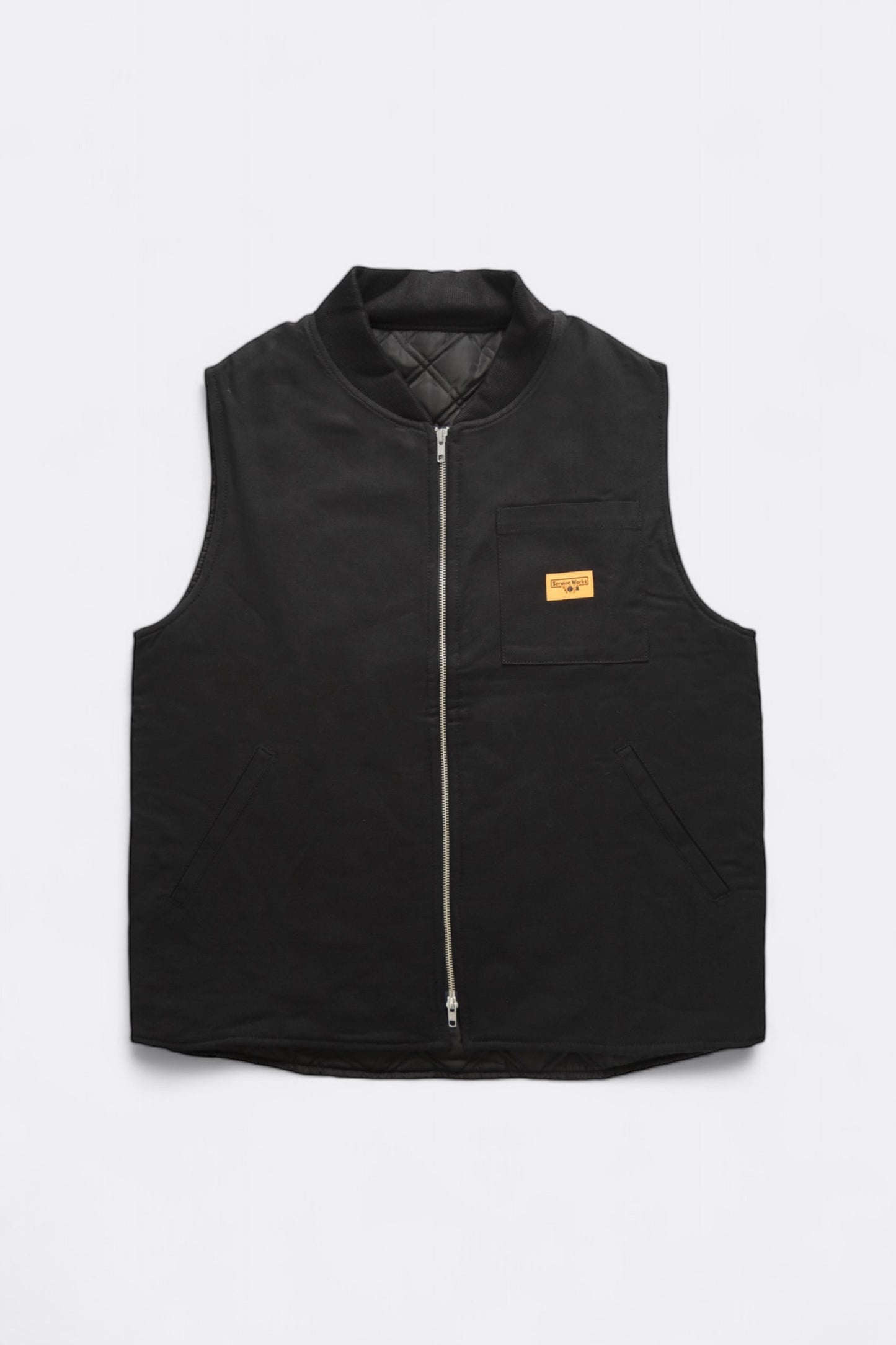 Gilet Service Works - Padded Work Vest Jacket (Black)