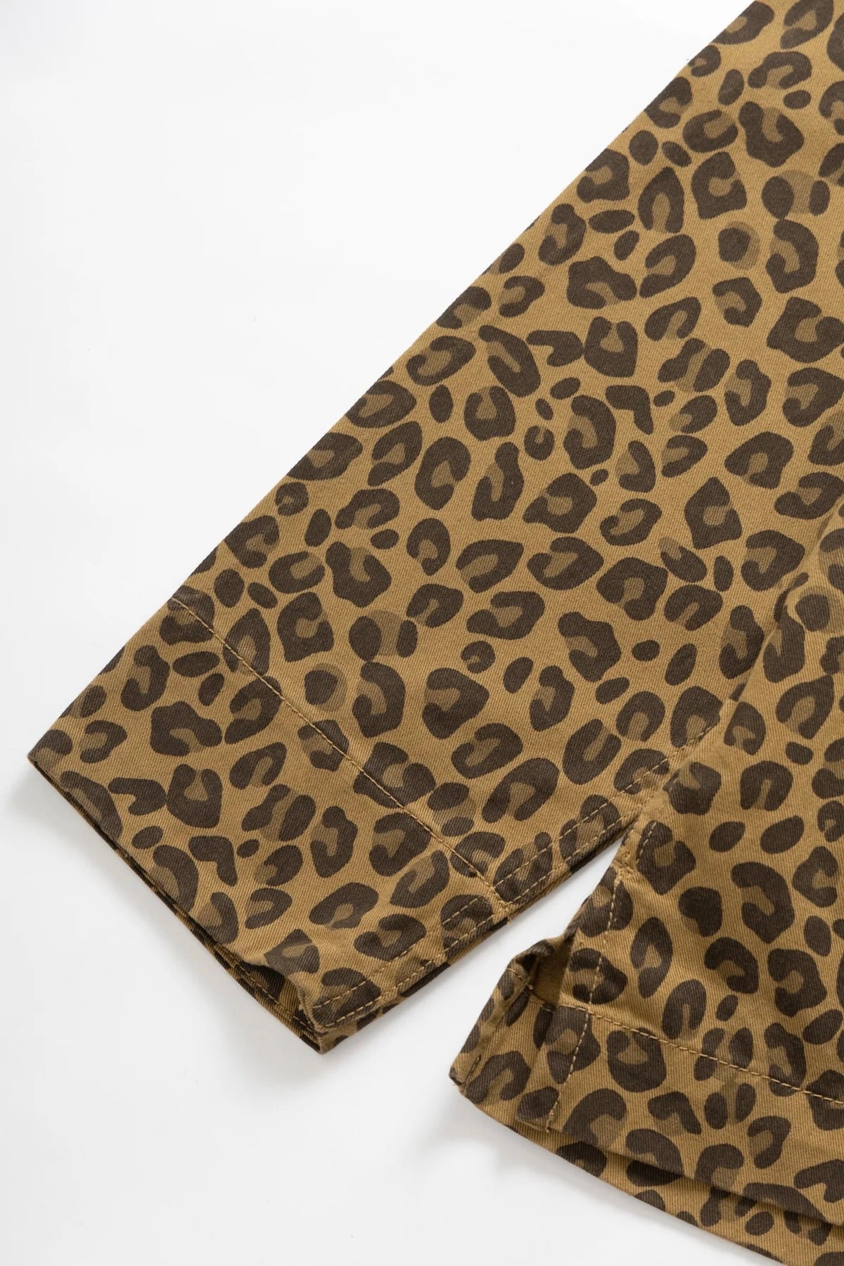 Veste SERVICE WORKS - Patterned Front Of House Jacket (Brown Leopard)