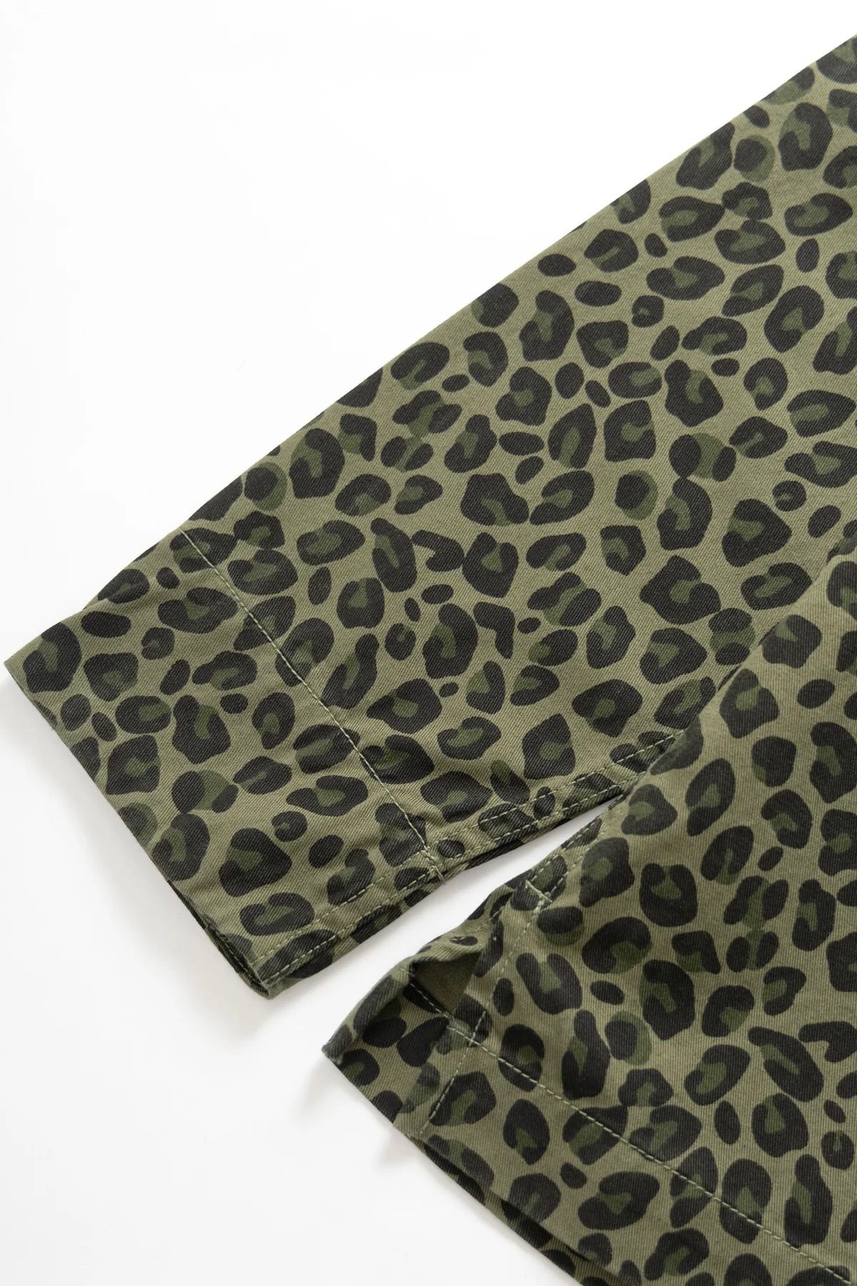 Veste SERVICE WORKS - Patterned Front Of House Jacket (Green Leopard)