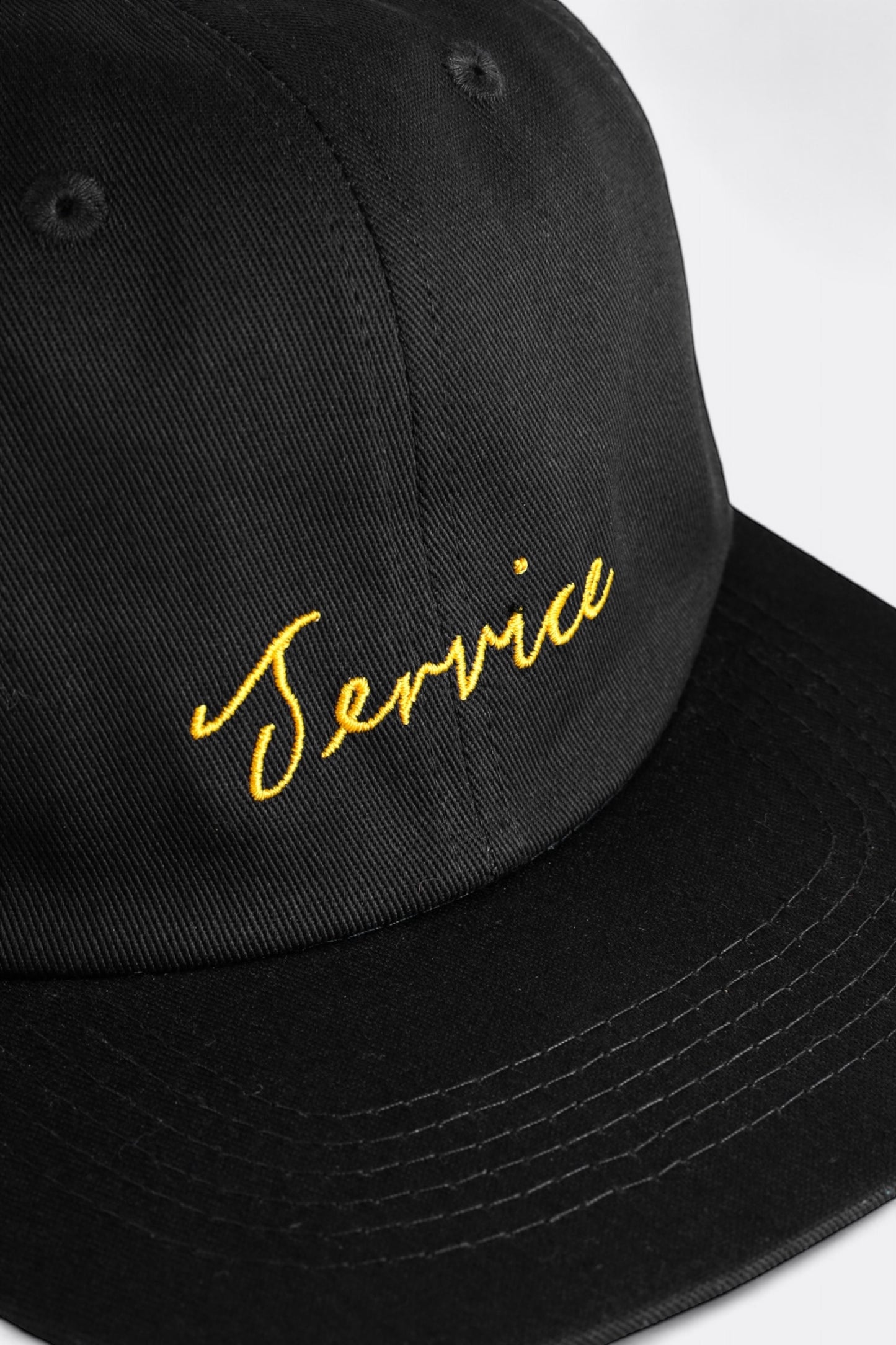 Casquette Service Works - Script Cap (Black)