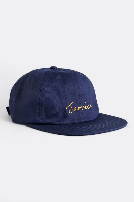 Casquette Service Works - Script Cap (Navy)