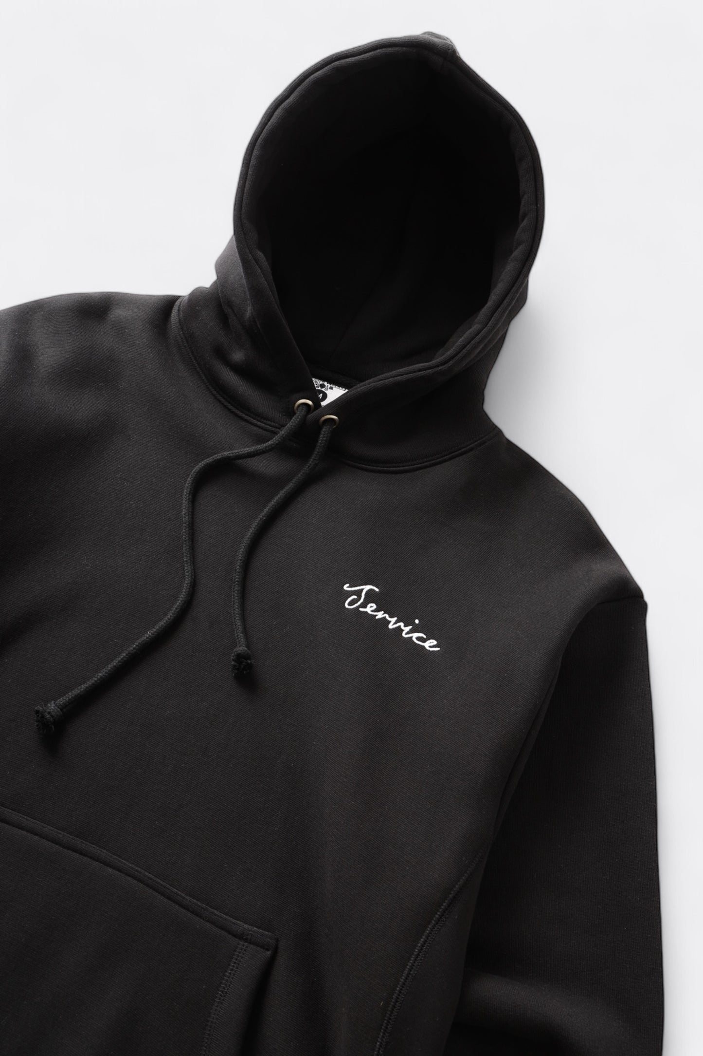 Sweatshirt à Capuche Service Works - Script Logo Hoodie (Black)