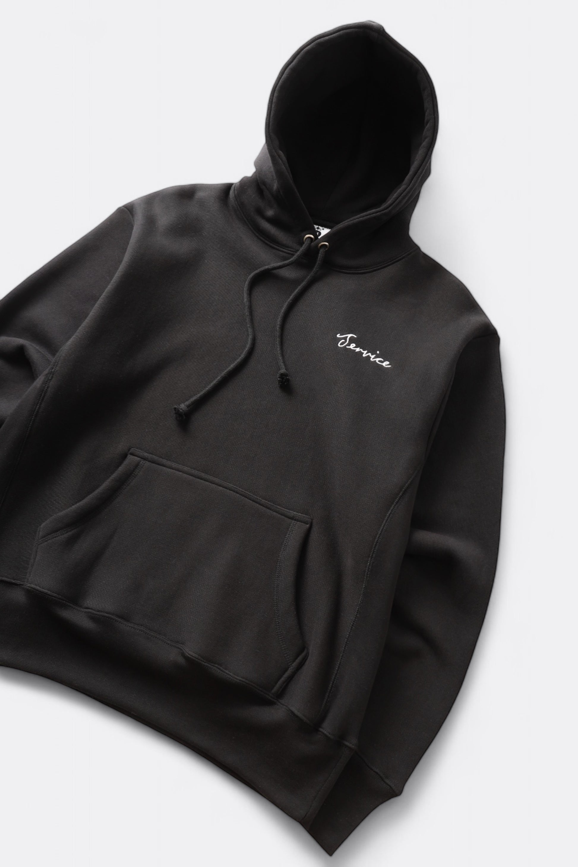 Sweatshirt à Capuche Service Works - Script Logo Hoodie (Black)