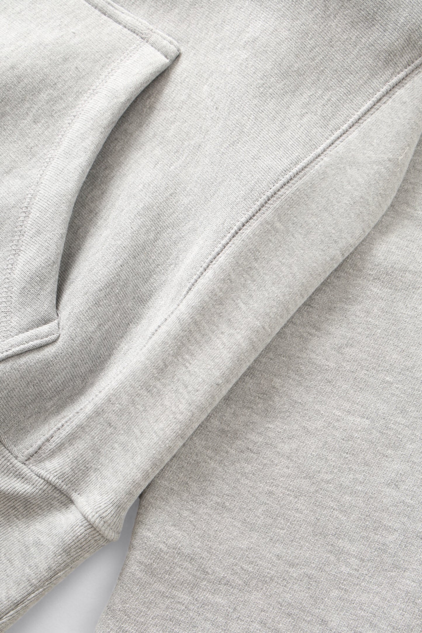 Sweatshirt à Capuche Service Works - Script Logo Hoodie (Marl Grey)