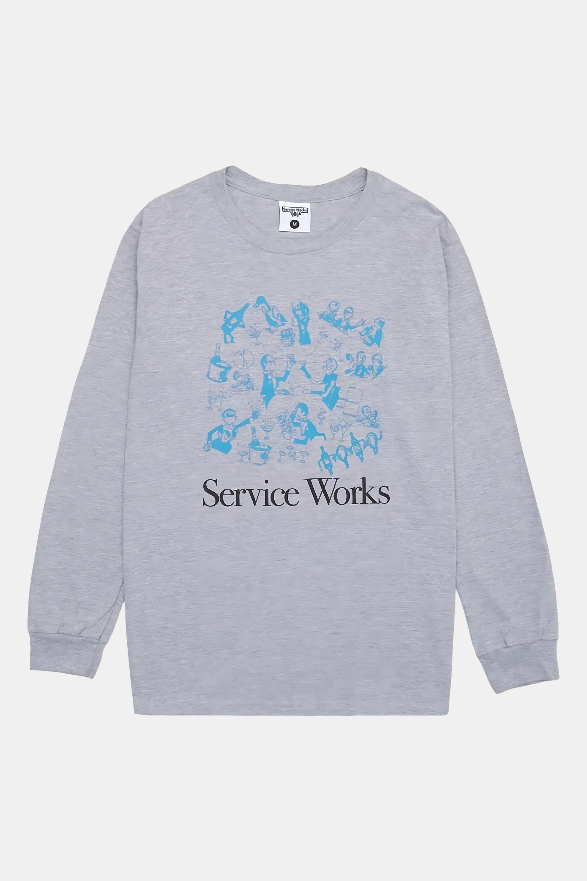 Service Works - Soiree Long Sleeve Tee (Grey)