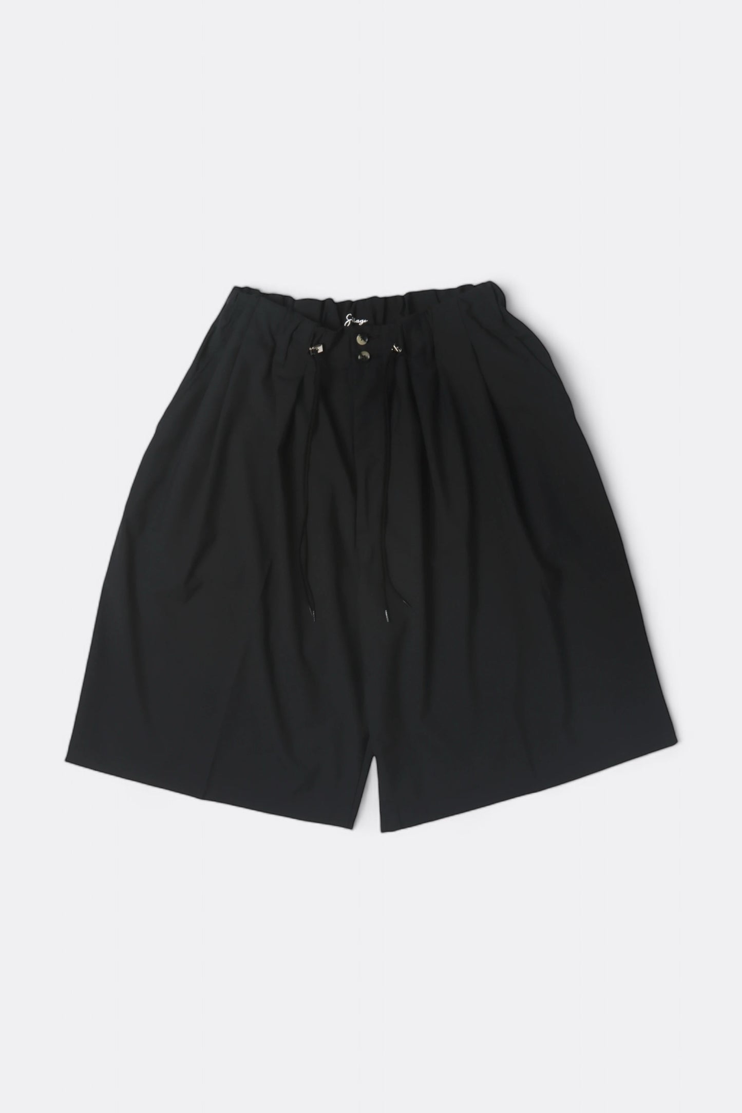 Short Sillage - Circular Short Pants (Black)