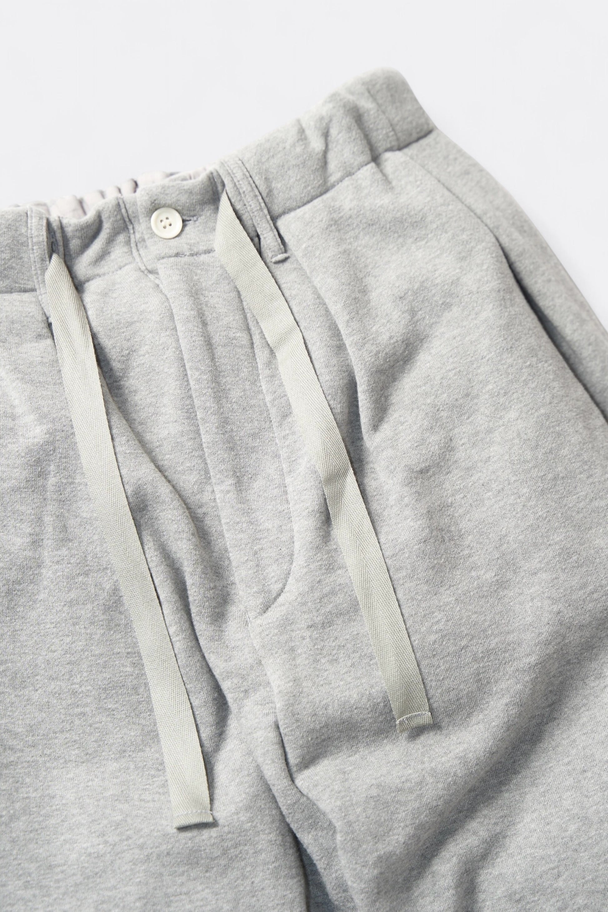 Pantalon SILLAGE - Loop Wheel Baggy Trousers (Heather Grey)