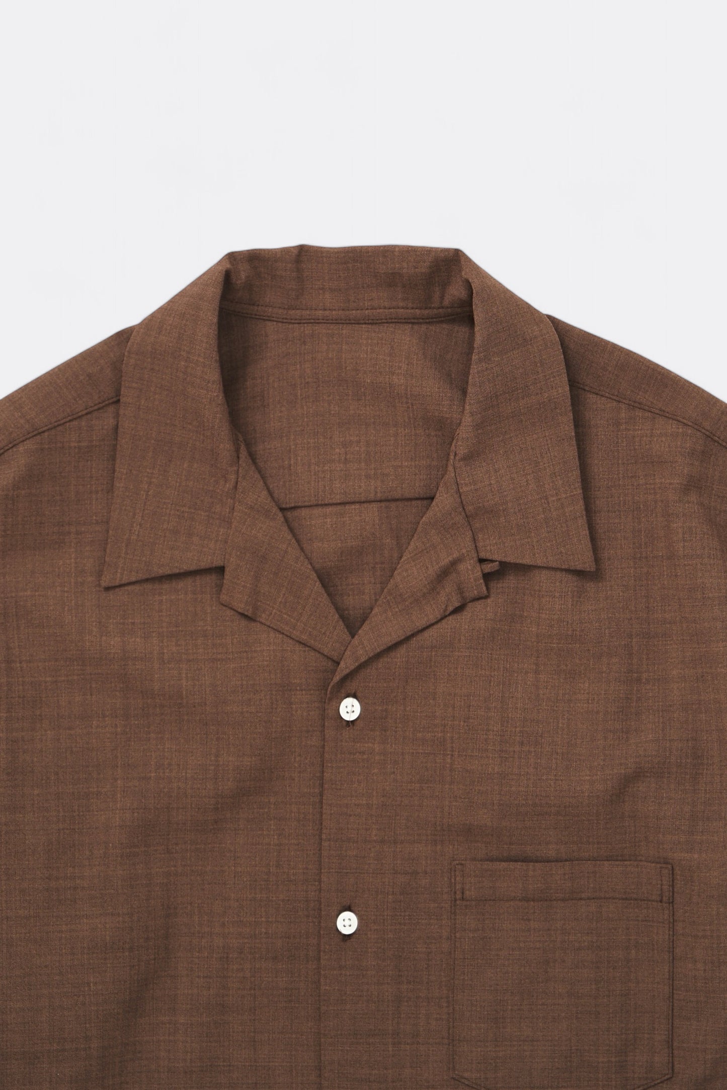 Surchemise Sillage - Re-Engineered Overshirt (Brown Melange)