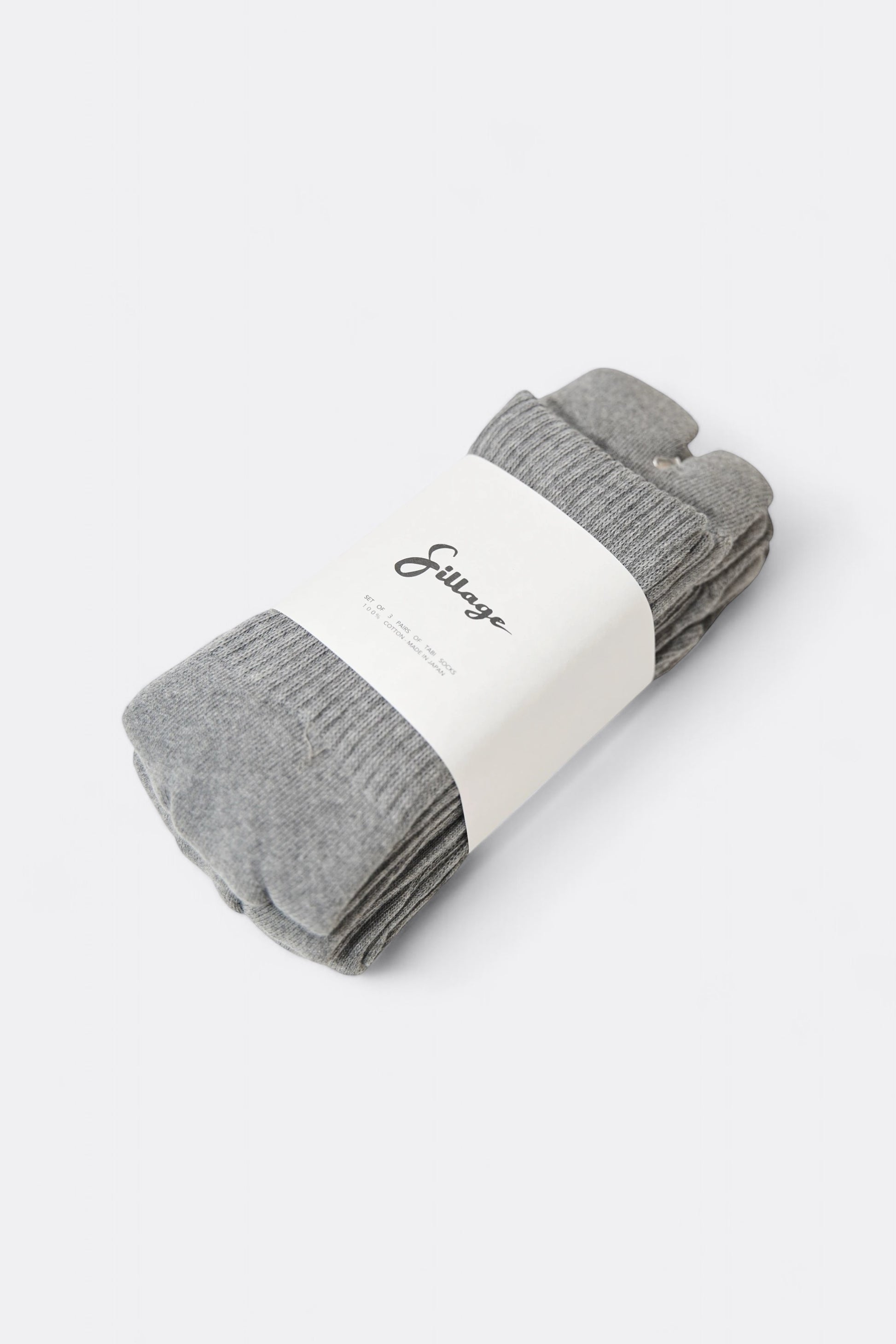 Chaussettes SILLAGE - Tabi Socks (Grey)