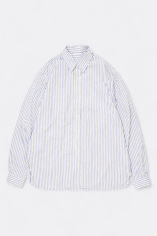 Chemise SILLAGE - Wide Shirt High Count (Blue Stripe)