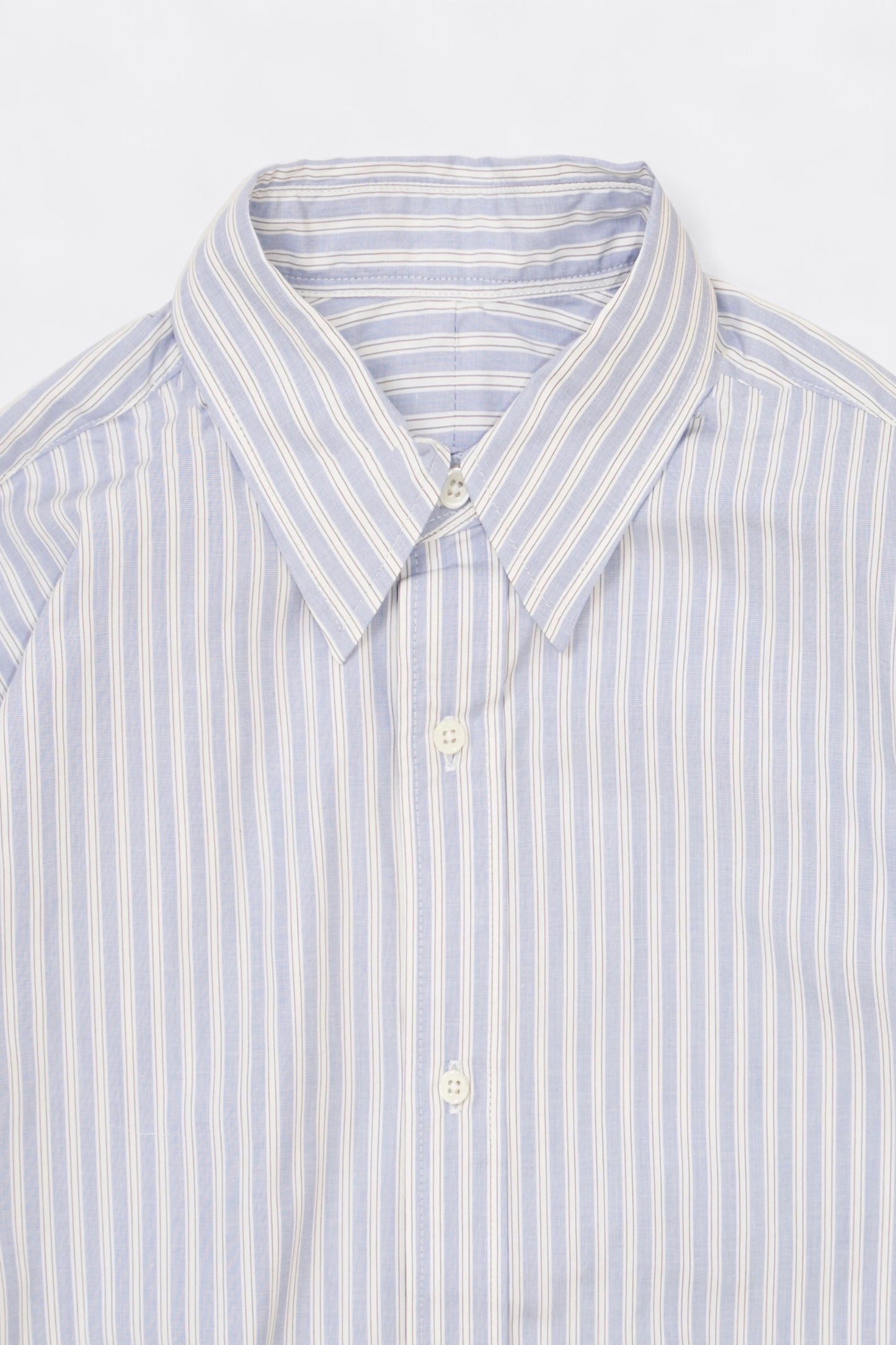 Chemise SILLAGE - Wide Shirt High Count (Blue Stripe)