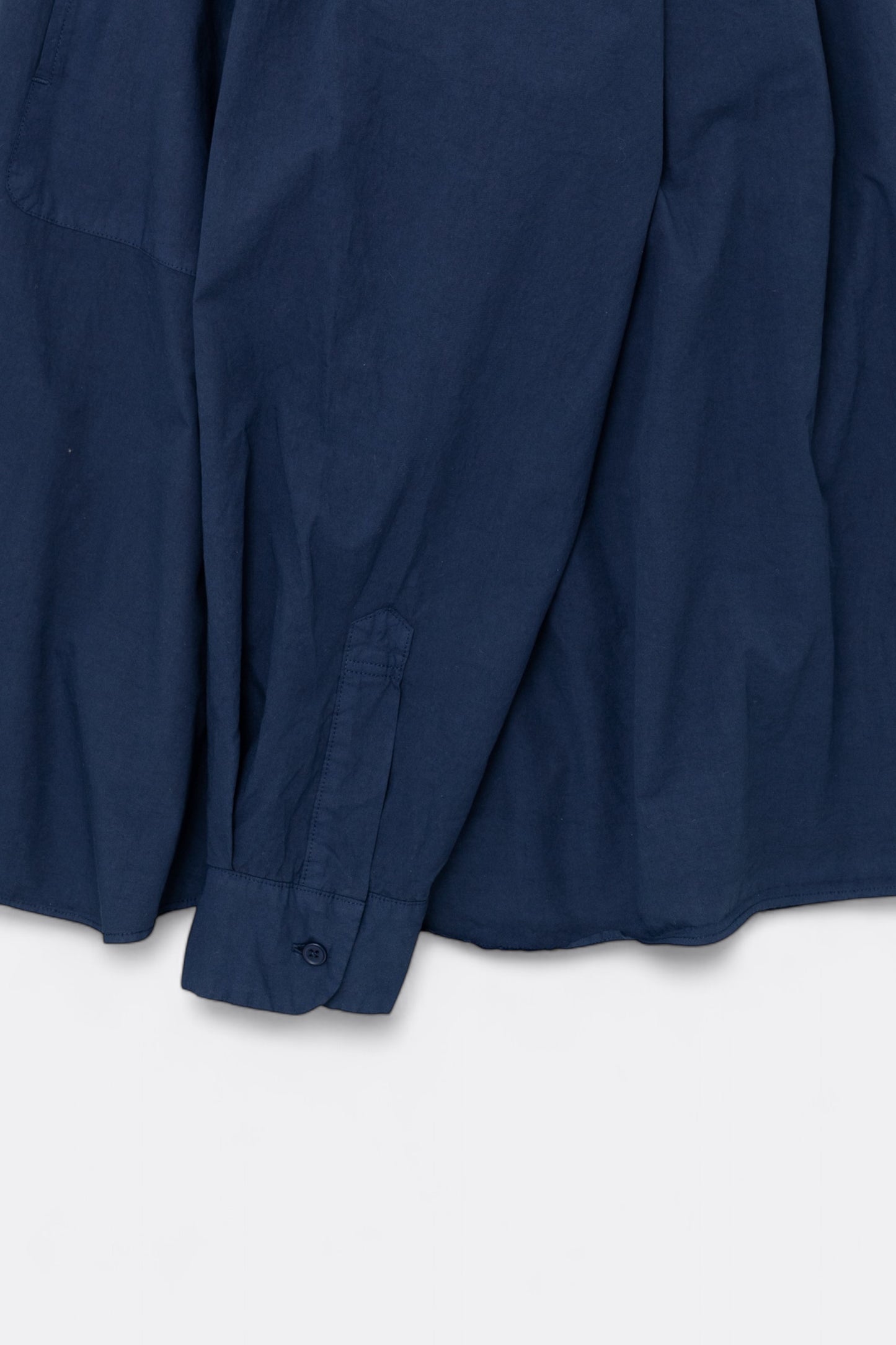 Garment-Dye Over Shirt (Deep Blue)