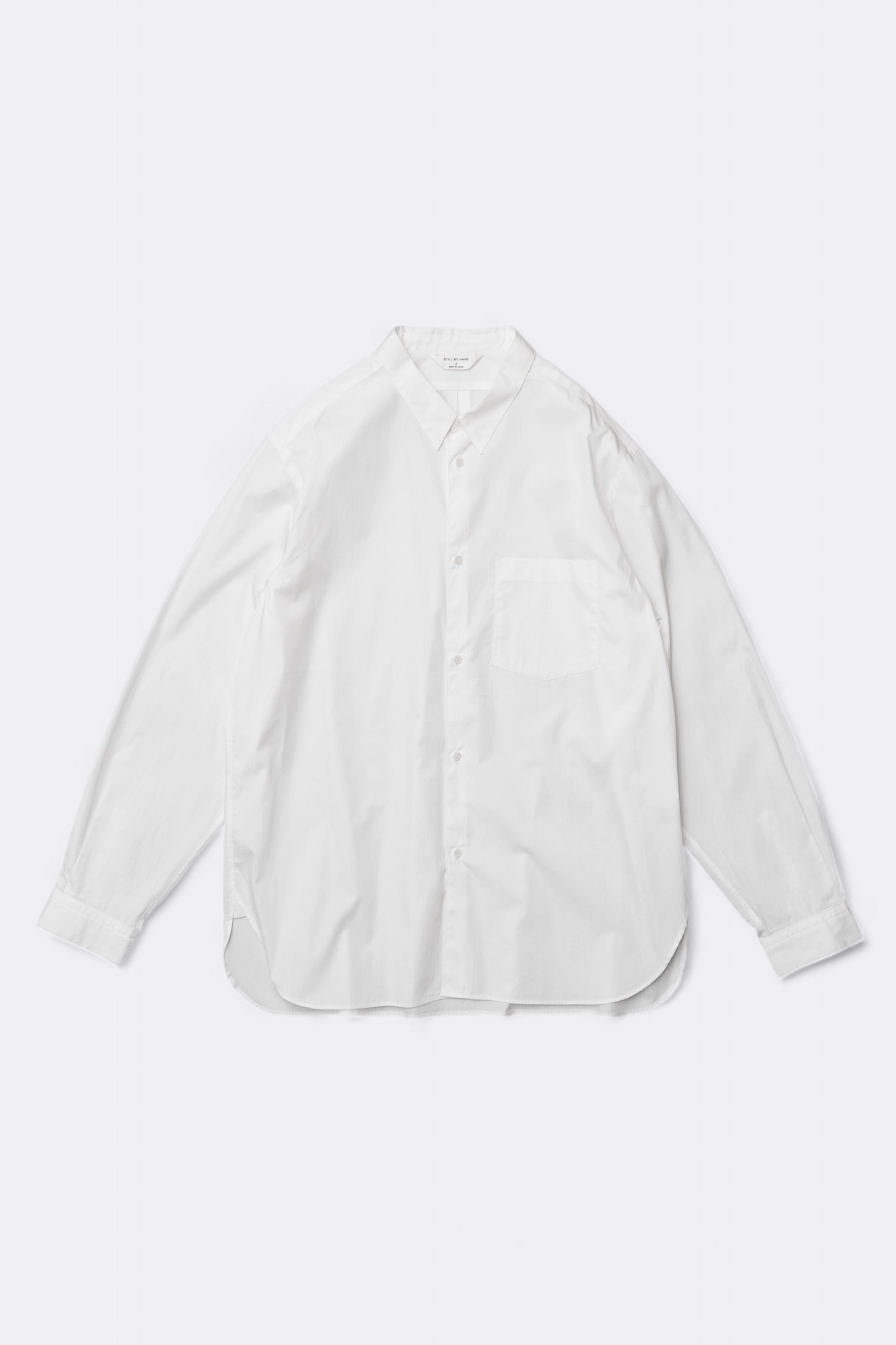 Chemise Still By Hand - Regular Collar Shirt (White)