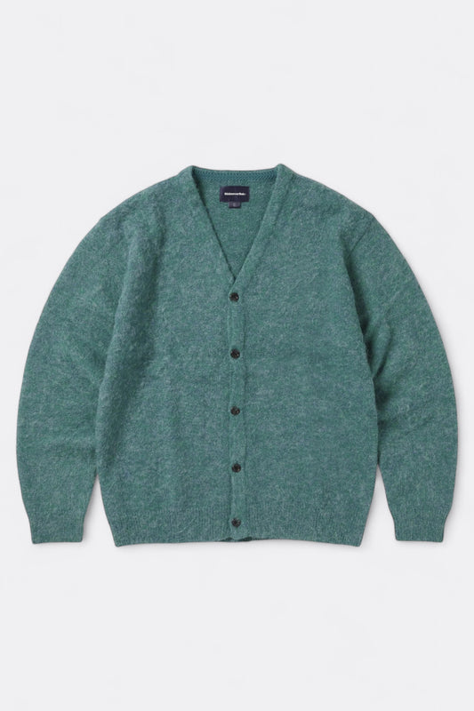 Cardigan THISISNEVERTHAT - Hairy Knit Cardigan (Green)