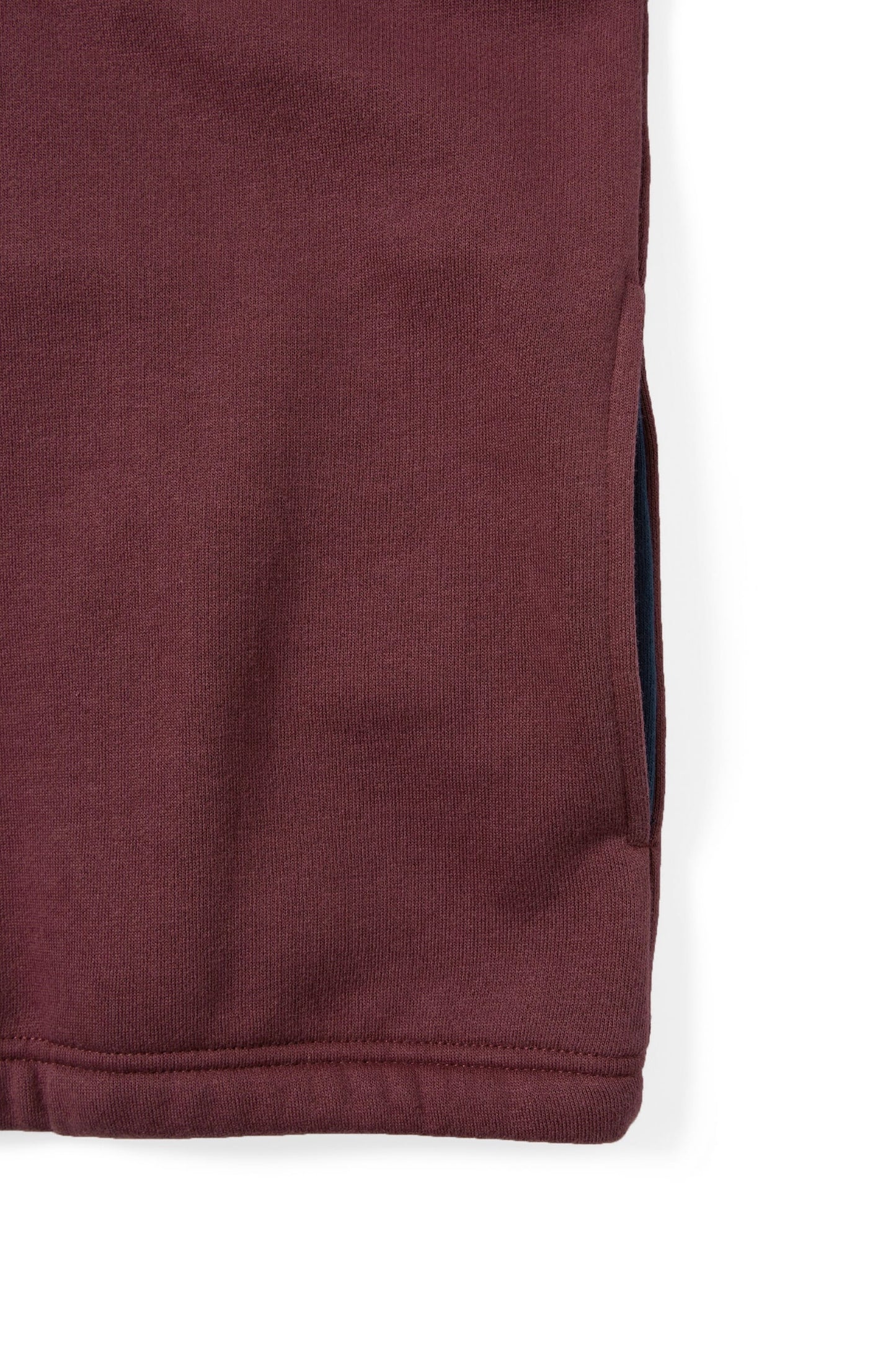 Half Zip Sweatshirt (Burgundy) 