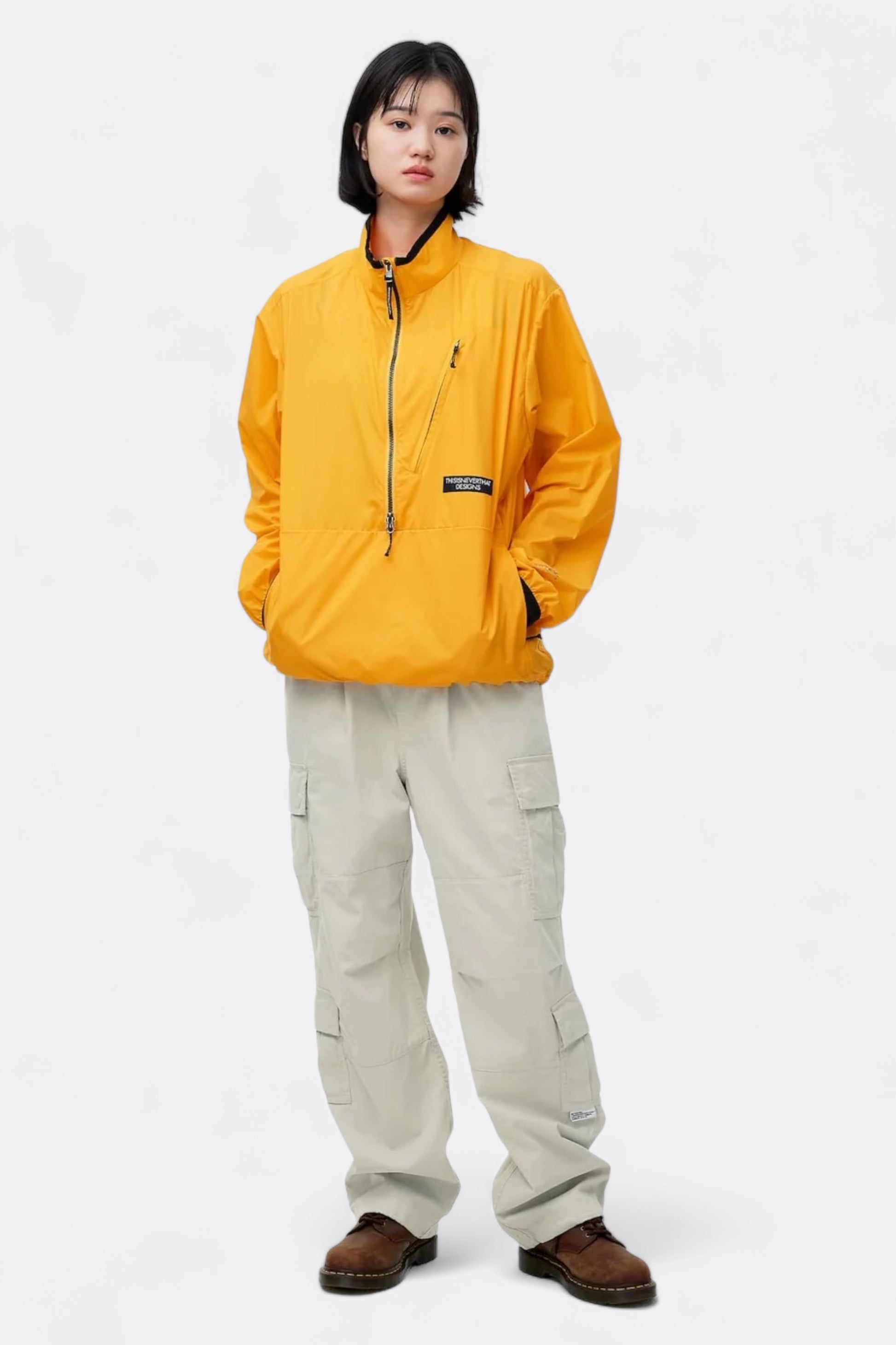 thisisneverthat - PERTEX® QA Half Zip Pullover (Yellow)