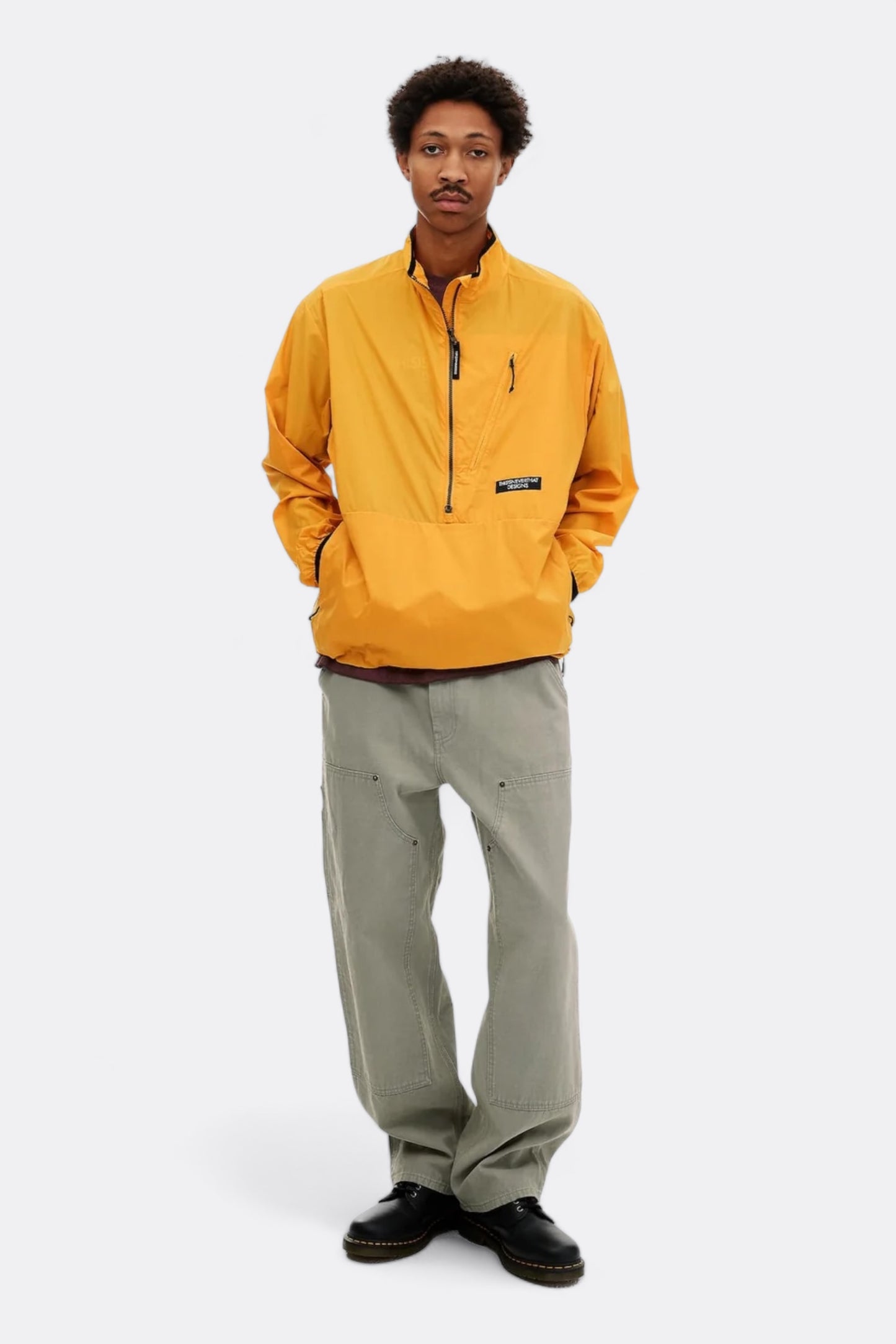 thisisneverthat - PERTEX® QA Half Zip Pullover (Yellow)