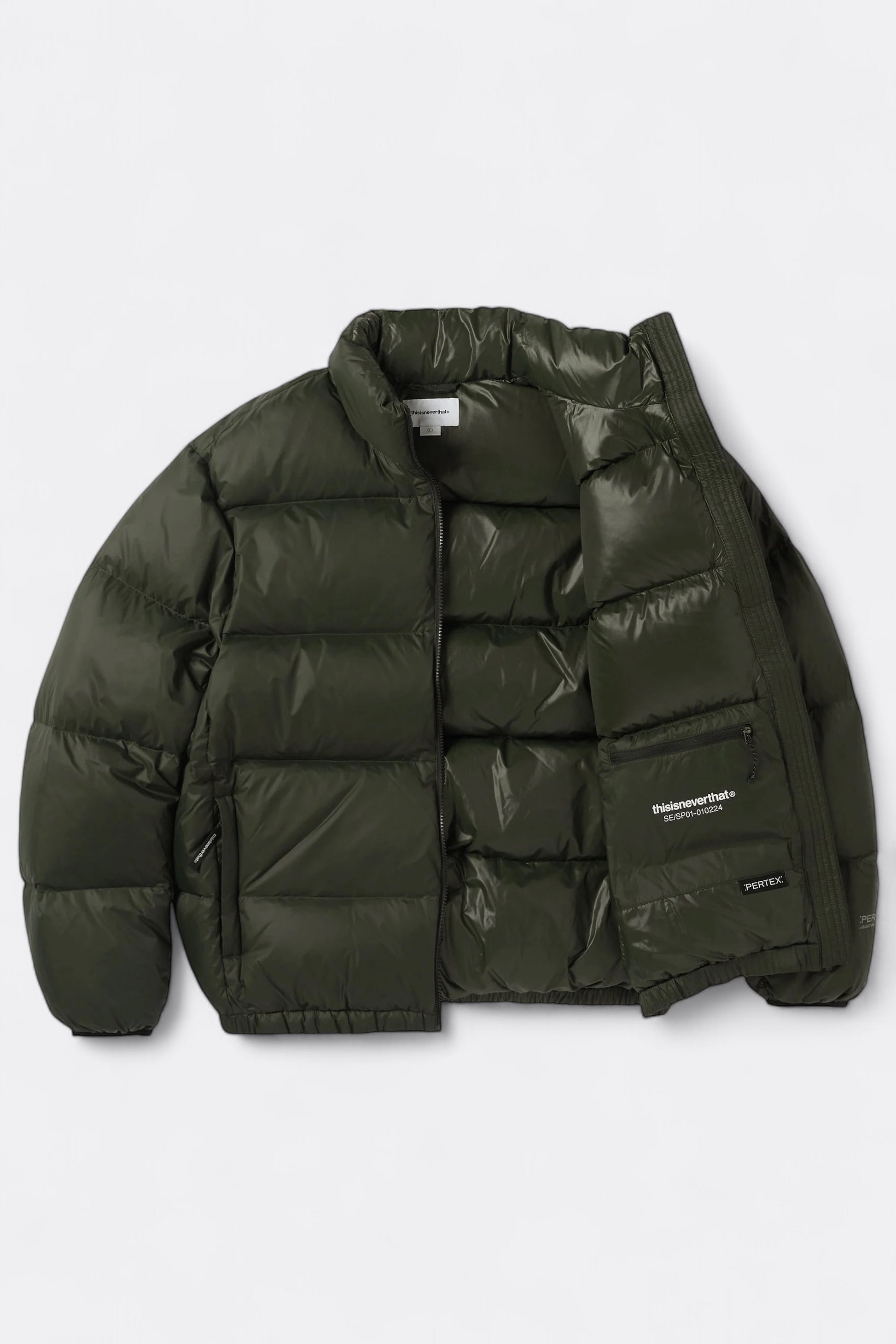 Doudoune THISISNEVERTHAT - PERTEX T Down Jacket (Green)